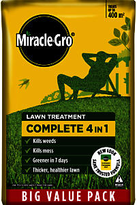 Miracle-Gro Complete 4 in 1 Lawn Food 400m²