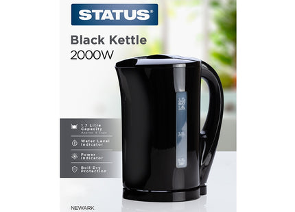 Status Black 1.7L Kettle