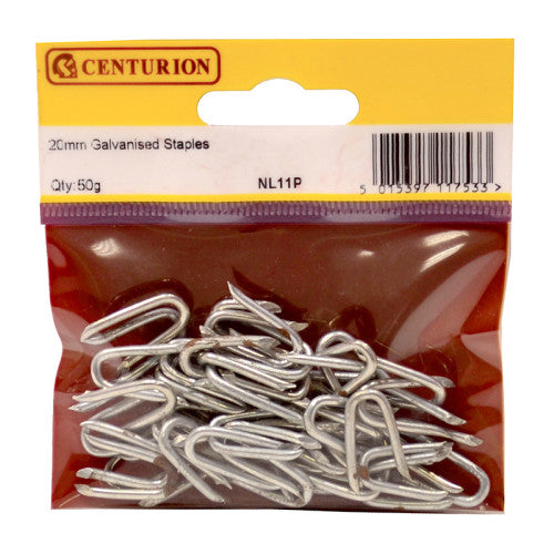20mm Galv Staples