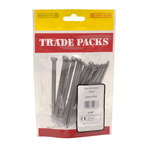 100mm Oval Wire Nails - 250g