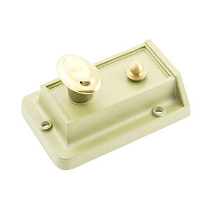 Burg-Wächter Standard Traditional Nightlatch Champagne