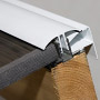 Corotherm White Glazing Bar 3m