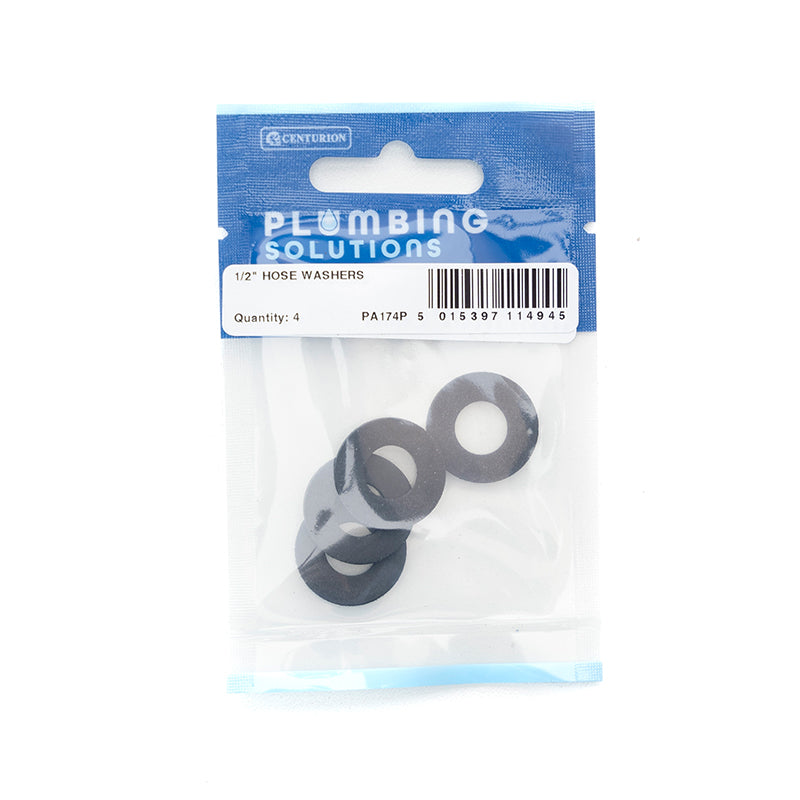 PS 1/2" Hose Washers - Shower 4pk