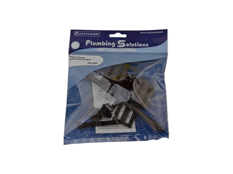Ps Black Plastic Toilet Seat Hinges