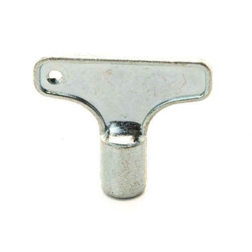 Radiator Key - Zinc T Bar Style