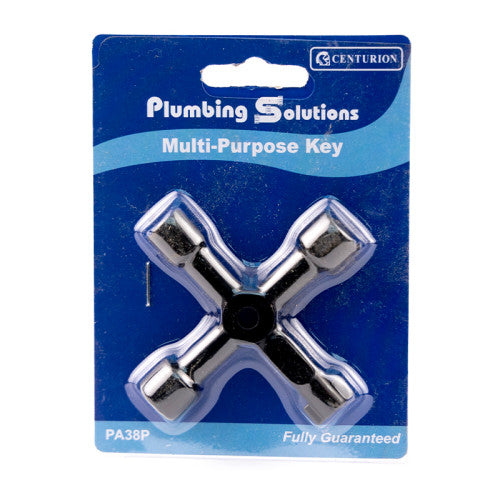 Metal Service Cross Key