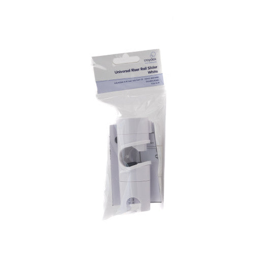 Universal Riser Rail Slider - 18-25mm - White