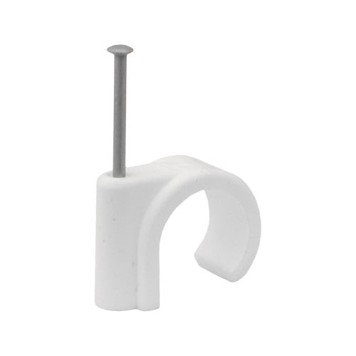 10mm Plastic Nail In Pipe Clips