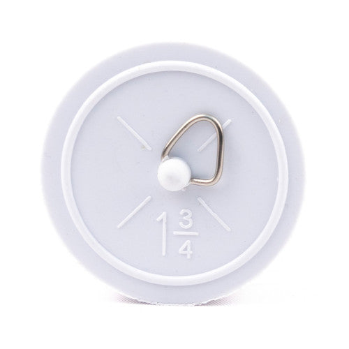 Sink & Bath Plug - 1 3/4" - White