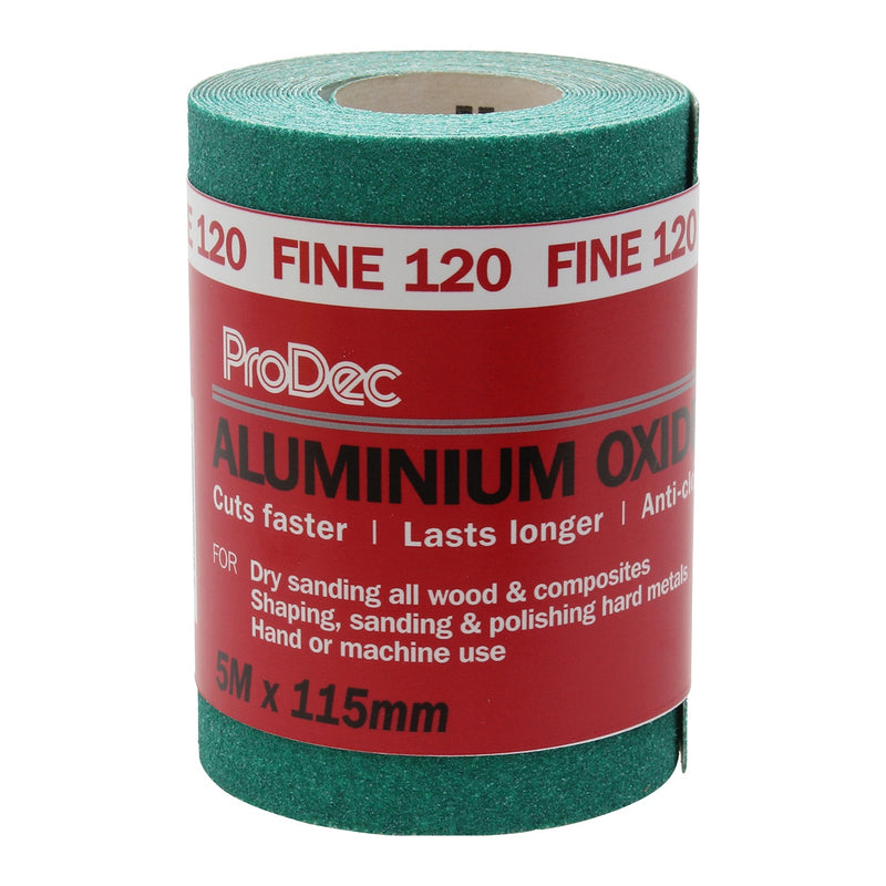 ProDec Green Aluminium Oxide Fine - 120 GRIT (5m)
