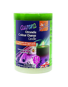 STV Citronella LED Colour-Change Candle