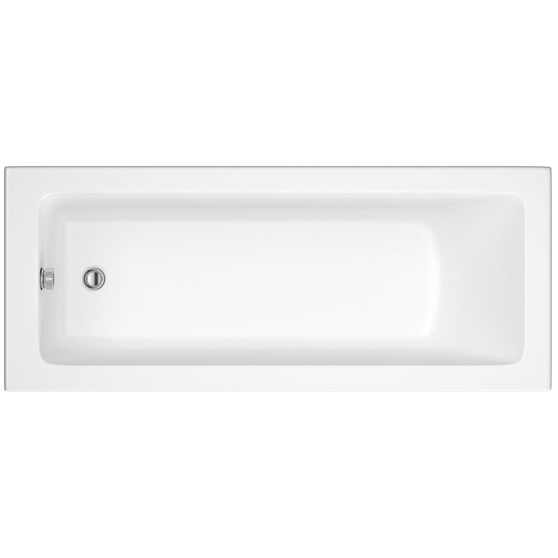 Pinnacle Geode 1700mm x 700mm Single Ended Bath