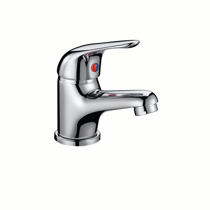 UPSILON CHROME MINI MONO BASIN MIXER       INCL PUW