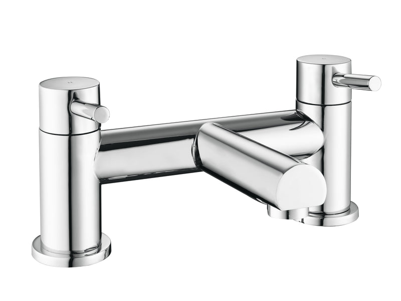 PHI CHROME BATH FILLER 2TH, ONE SPOUT      DOES NOT INCLUDE BATH WASTE