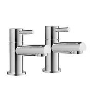 PHI CHROME BATH PILLAR TAPS 2TH            DOES NOT INCLUDE BATH WASTE