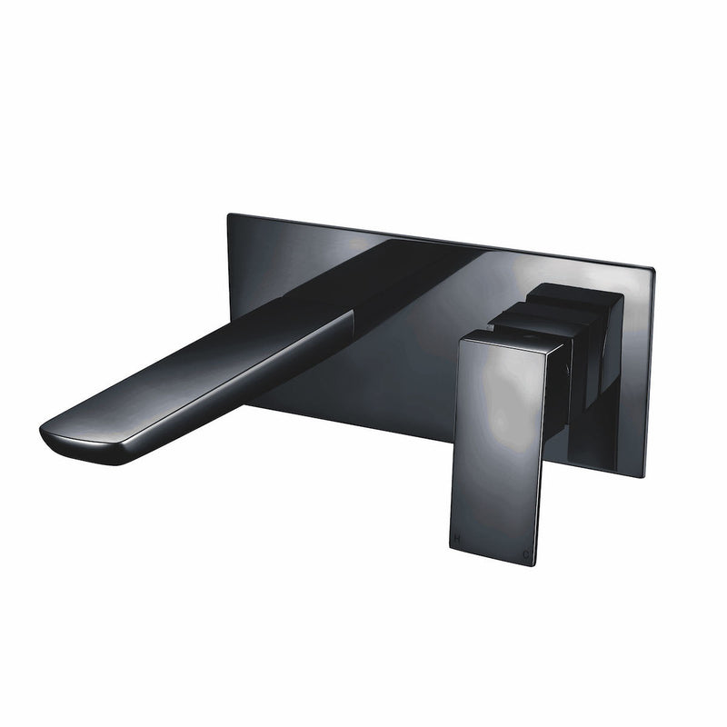 CHI BLACK ELECTROPLATED WALL MOUNTED       BASIN FILLER