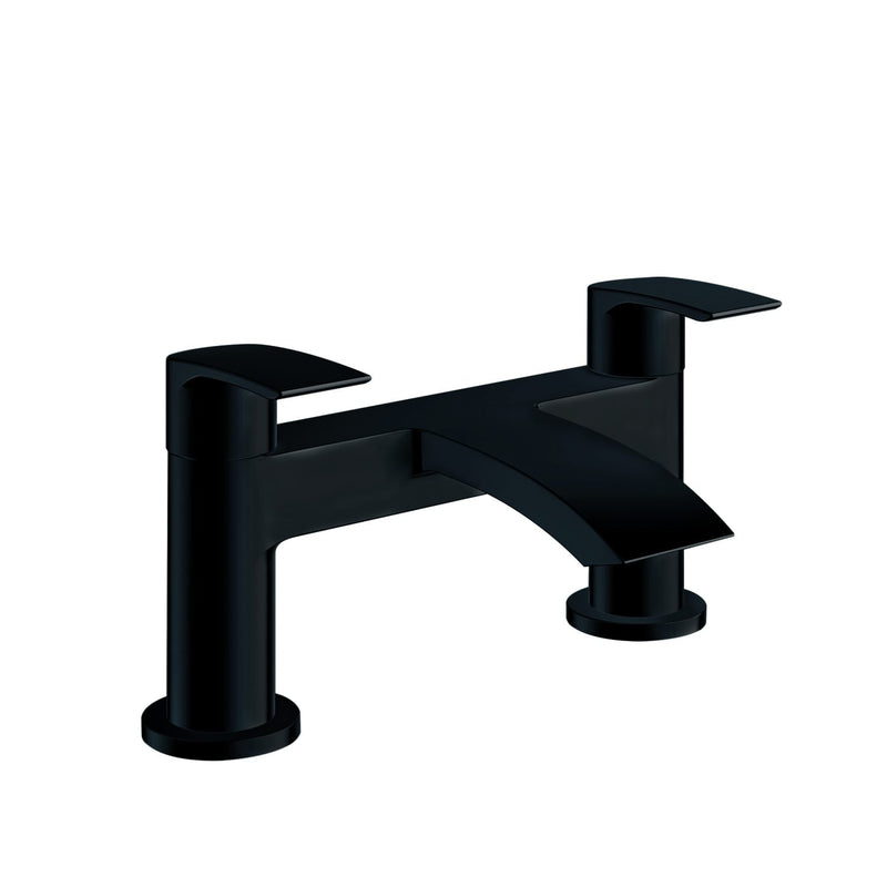 PSI BLACK ELECTROPLATED BATH FILLER 2TH    ONE SPOUT. DOES NOT INCLUDE BATH WAS