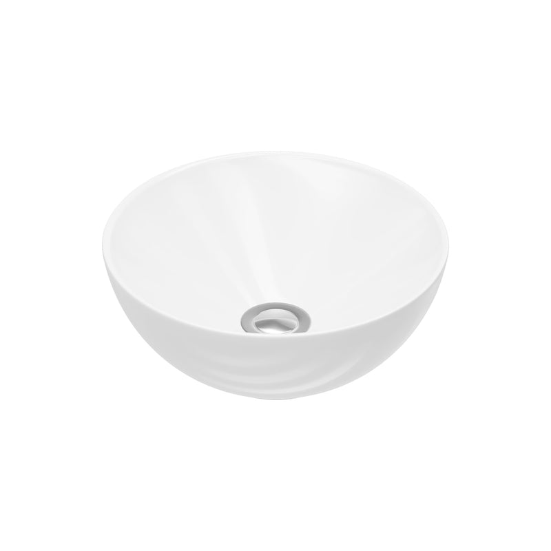 Glade 375mm Round Freestanding Bowl Basin - White