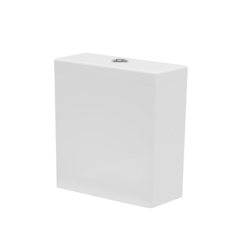 Glade Round 390mm x 375mm 6/4L Dual Flush Cistern & Mechanism - White