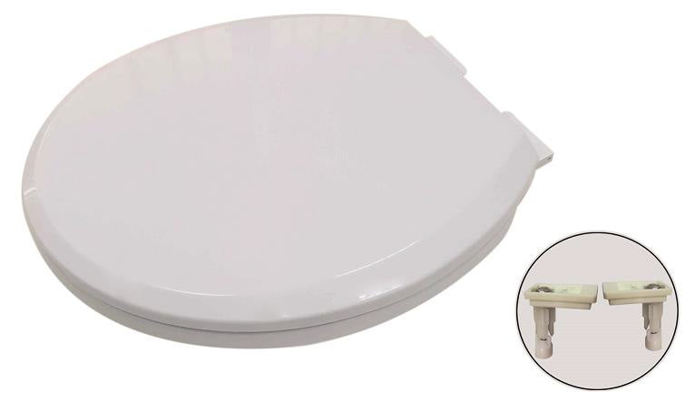 Glade Oval Smooth Soft Close Seat - White