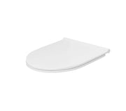 Drift D Shape Slim Soft Close Seat - White