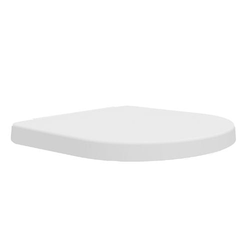 Glade D Shape Smooth Wrapover Soft Close Seat - White