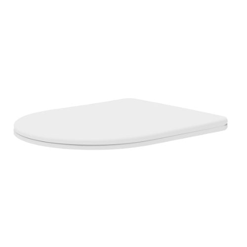 Glade D Shape Smooth Sandwich Soft Close Seat - White