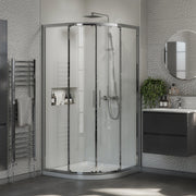 Belmont 6mm x 900mm x 900mm 2 Door Quadrant Shower Enclosure