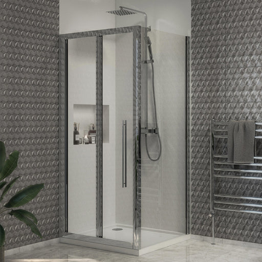Belmont 6mm x 700mm Pivot Shower Door
