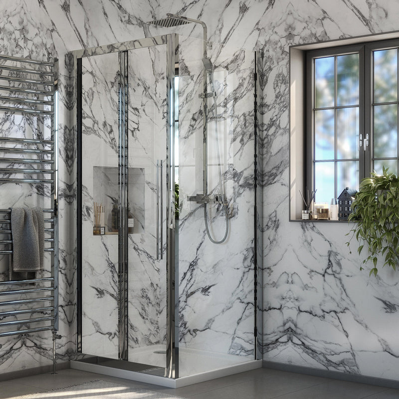 Belmont 6mm x 900mm Bi-fold Shower Door