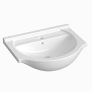 Echo 560mm 1 Tap Hole Ceramic Washbasin