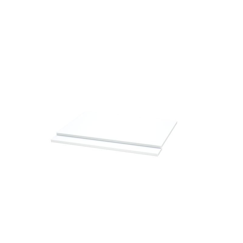 Thalia 800mm 2 Piece Bath Panel - Matt White