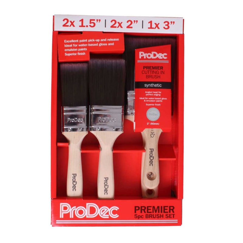 ProDec 6pc Premier Paint Brush Set