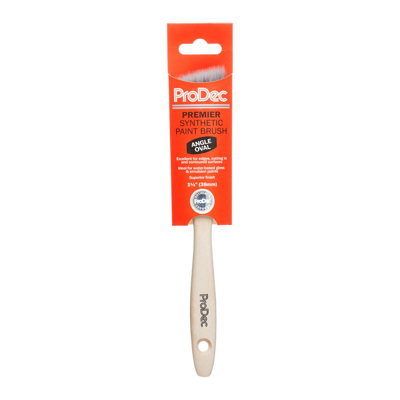 ProDec 1.5" Premier Angle Oval Paint Brush