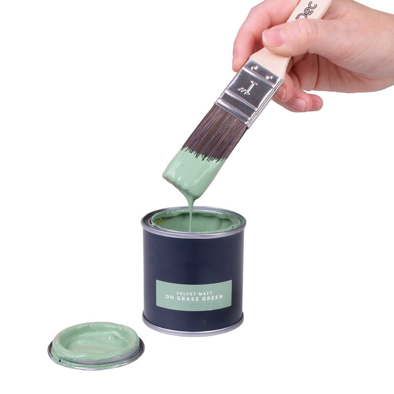 ProDec 1" Premier Tester Pot Brush - Twin Pack