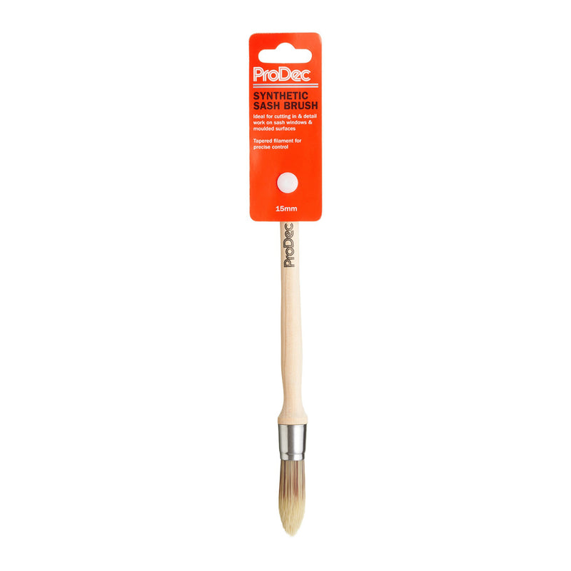 ProDec 15mm Pointed Synthetic Sash Brush