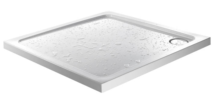 ALPHA 760MM X 760MM ANTI-SLIP SHOWER TRAY