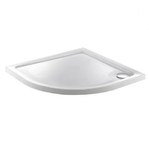 ALPHA 900MM X 900MM QUADRANT ANTI-SLIP     SHOWER TRAY 550MM RADIUS