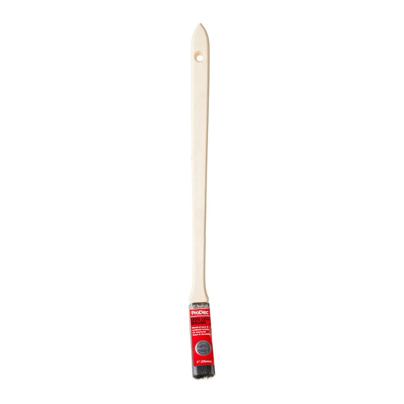ProDec 1" Dogleg Angled Long Handle Paint Brush