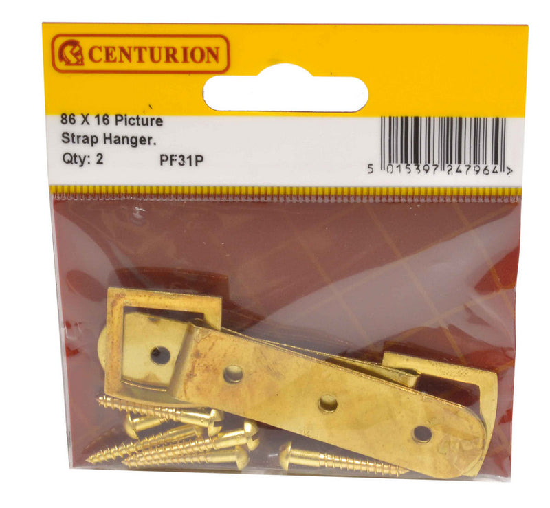 86 x 14mm EB Picture Strap Hanger (Pack of 2)