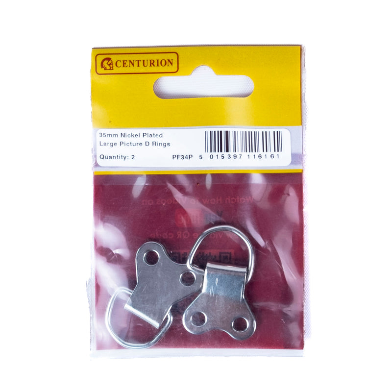 35mm NP Large Picture D Rings (Pack of 2)