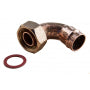 Oracstar Pre Soldered Angled Tap Connector 15mm x 1/2" (Pack 2)