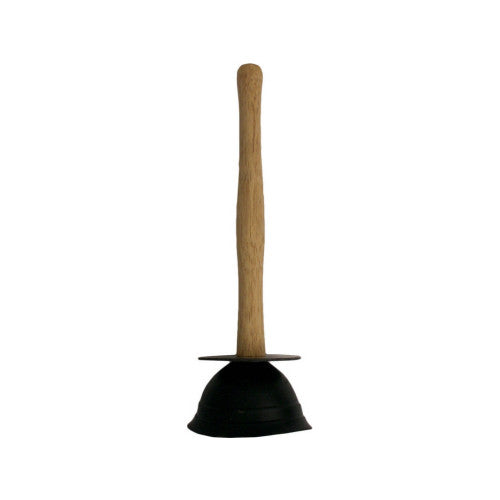 Large Wooden Handle Plunger - 485 x 120mm