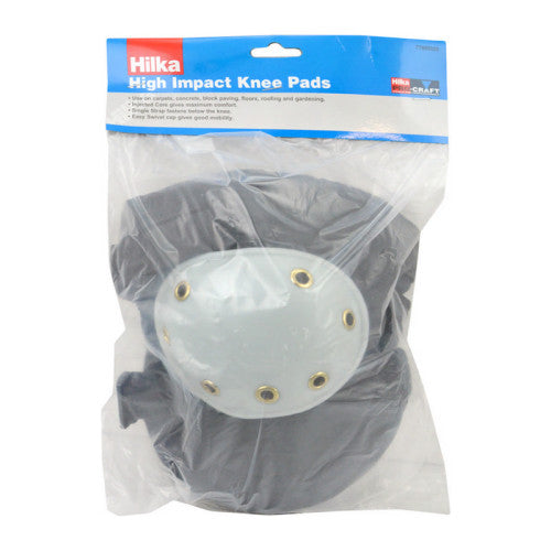 Hilka Rivetted Cap Knee Pads - Black - Min Order 2