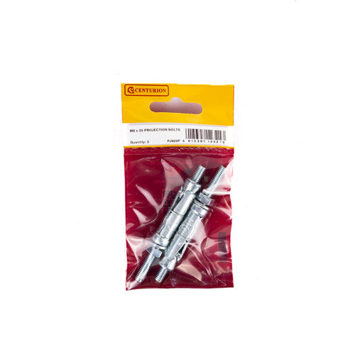 M6 x 25mm Expanding Projection Bolt (Pack of 2)
