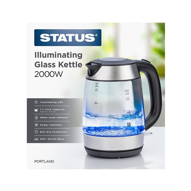 Status Glass Kettle 1.7L