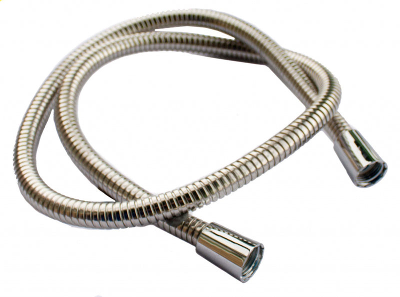 Oracstar Shower Hose Large Bore - Stainless Steel 1.5m x 1/2" x 1/2" 11mm I.D.