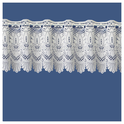 Prague Cafe Net - White 24" / 60cm - Per Metre