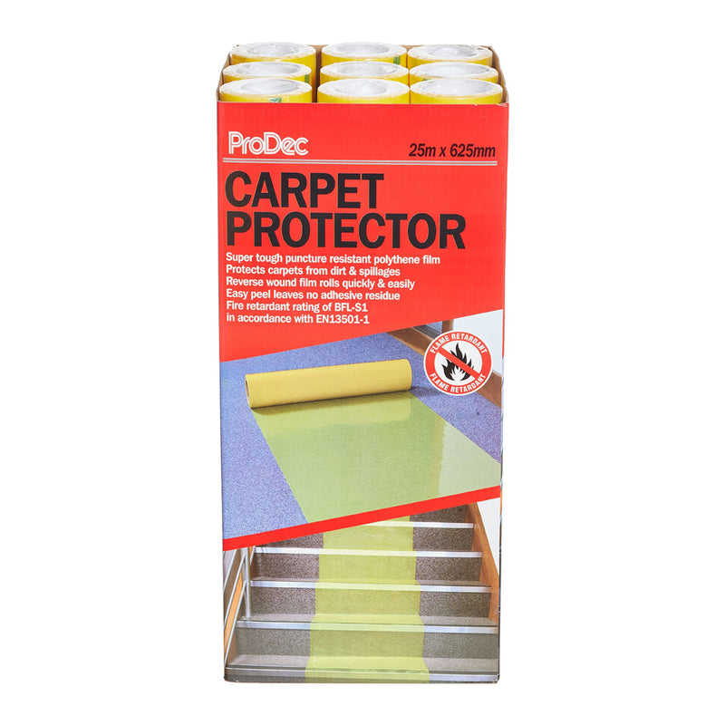 ProDec 25m x 625mm Carpet Protector Self-Adhesive Film