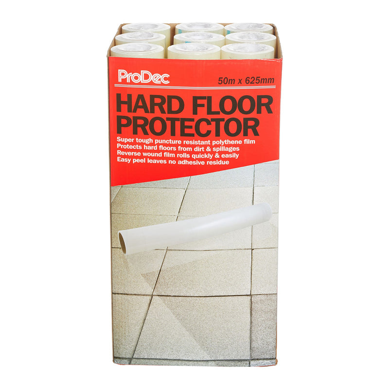 ProDec 50m x 625mm Hard Floor Protector Self-Adhesive Film